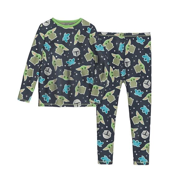 Cuddl Duds® Toddler The Child aka Baby Yoda 2 Piece Base Layer Set - Picture 6 of 7